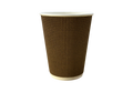 350ml Premium Brown Ripple Wall Paper Cup