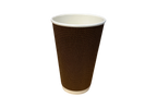 500ml Premium Brown Ripple Wall Paper Cup