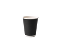 350ml Black Double Wall Paper Cup