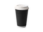 500ml Black Double Wall Paper Cup