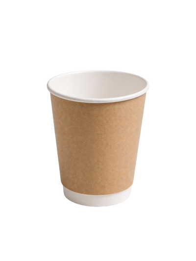 250ml Kraft Double Wall Paper Cup