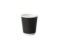 250ml Black Double Wall Paper Cup