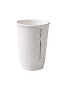 Bio 350ml Double Single Wall Cup