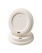 350/500ml White Sugarcane Sip Lid - 90mm