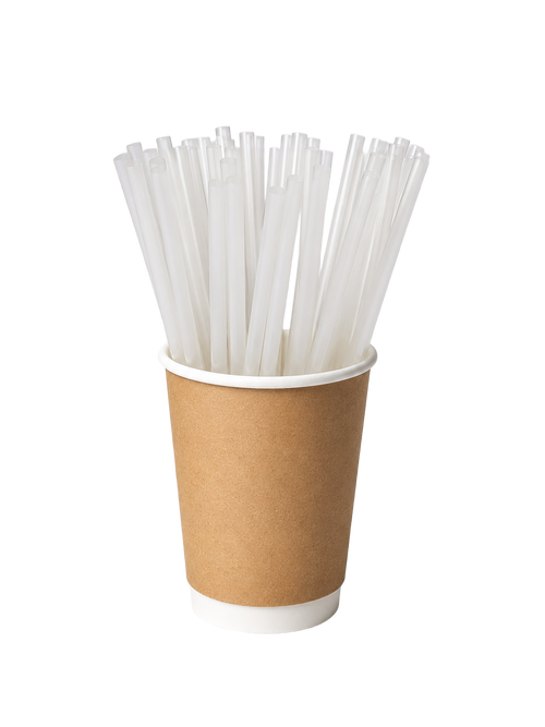 10mm PLA Straws - Unwrapped