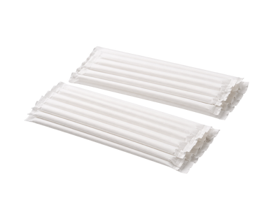 10mm PLA Straws - Wrapped