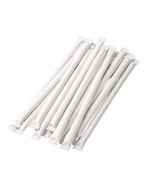 6mm Plastic Straws - Wrapped (1000)