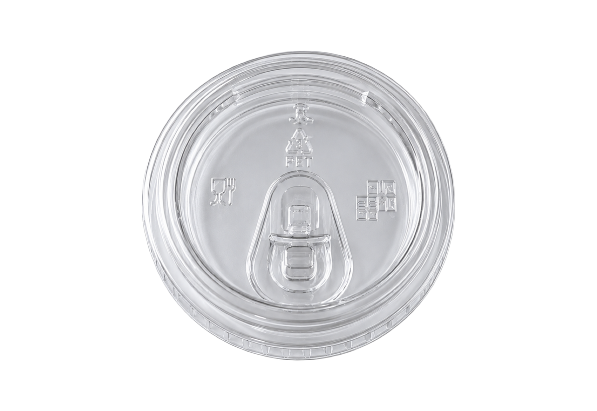 350/500ml PET Sip Lid - 98mm
