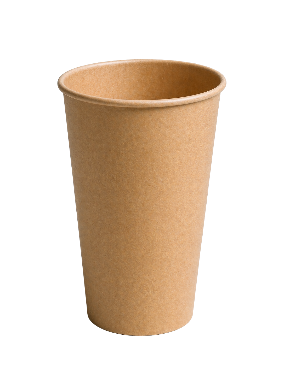 500ml Kraft Single Wall Paper Cup