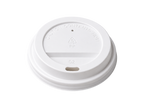 350/500ml White Sip Lid - 90mm