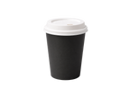 250ml Black Single Wall Paper Cup