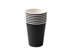 350ml Black Single Wall Paper Cup
