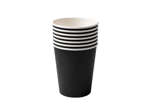 500ml Black Single Wall Paper Cup
