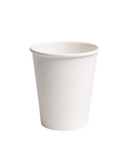 250ml White Single Wall Paper Cup