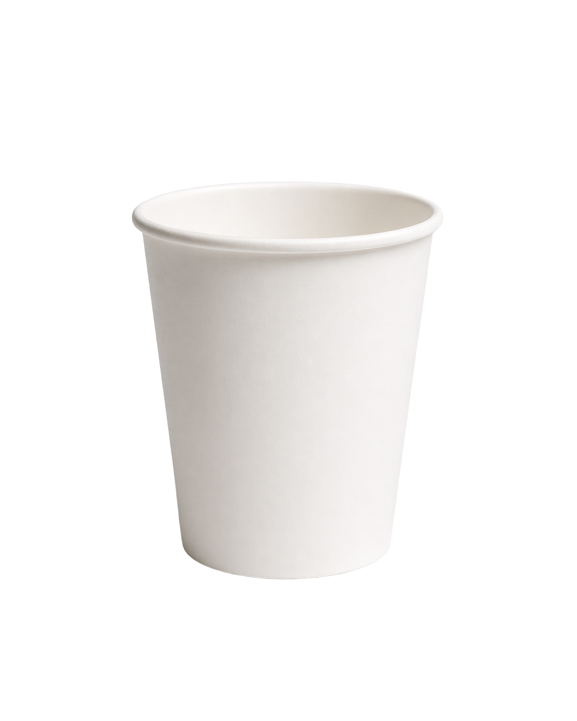 250ml White Single Wall Paper Cup