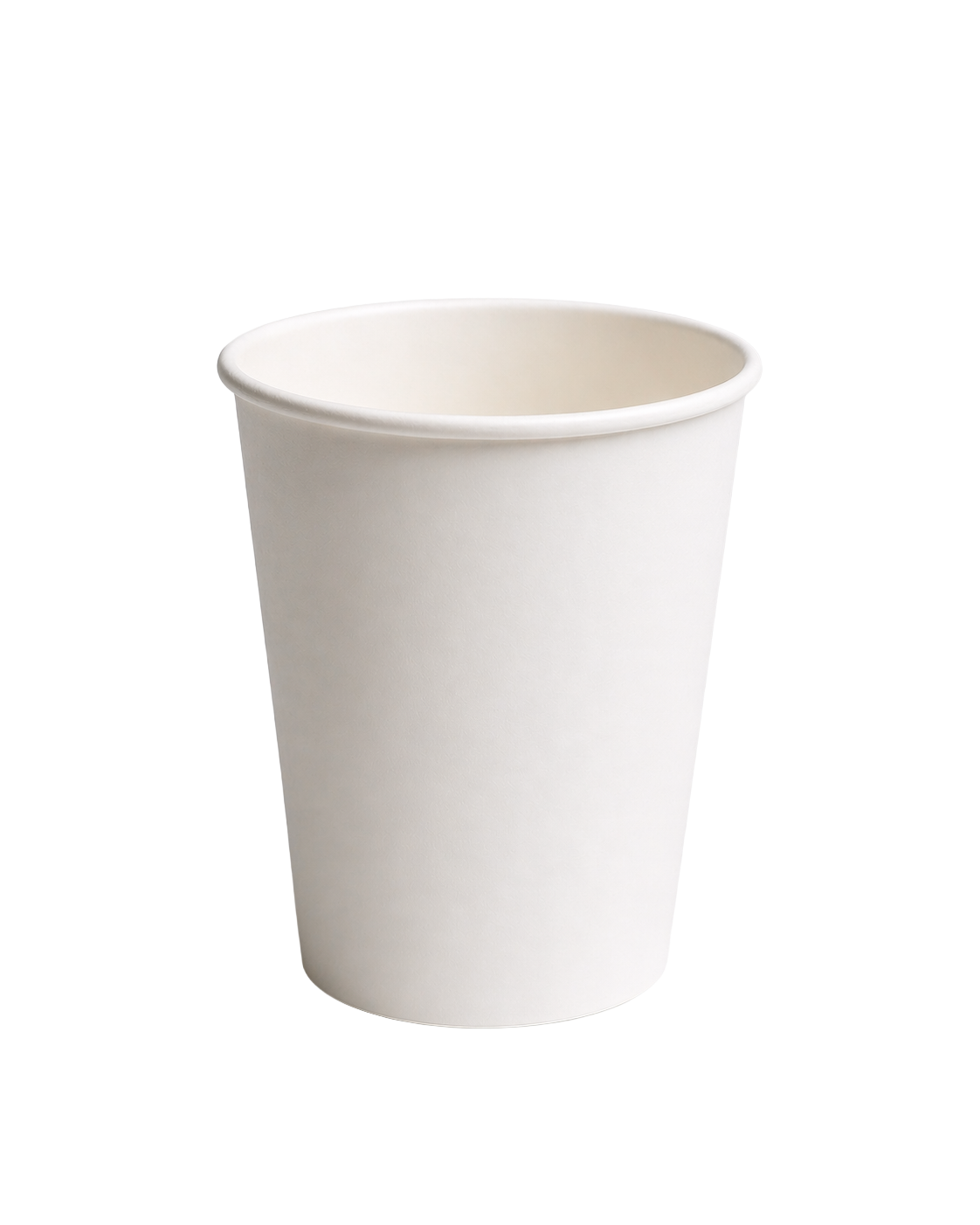 350ml White Single Wall Paper Cup