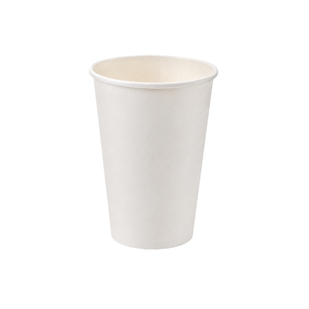 500ml White Single Wall Paper Cup